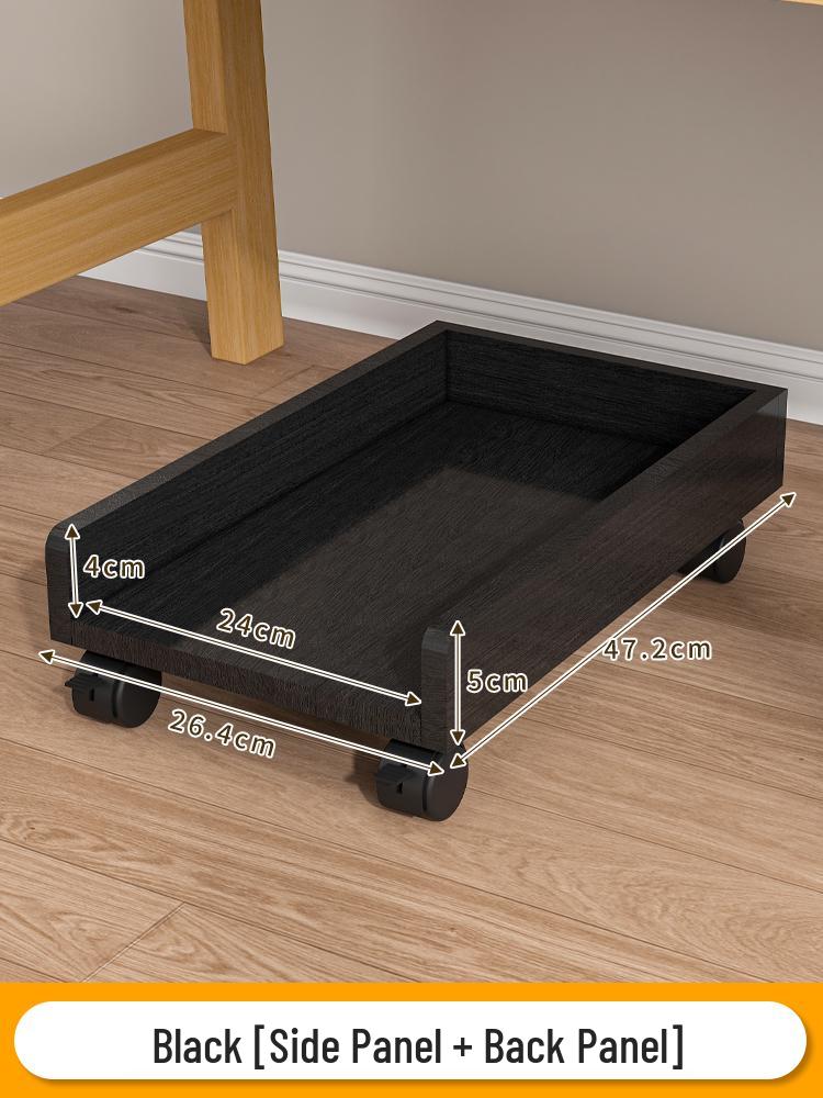 Movable Desktop Computer Stand with Wheels