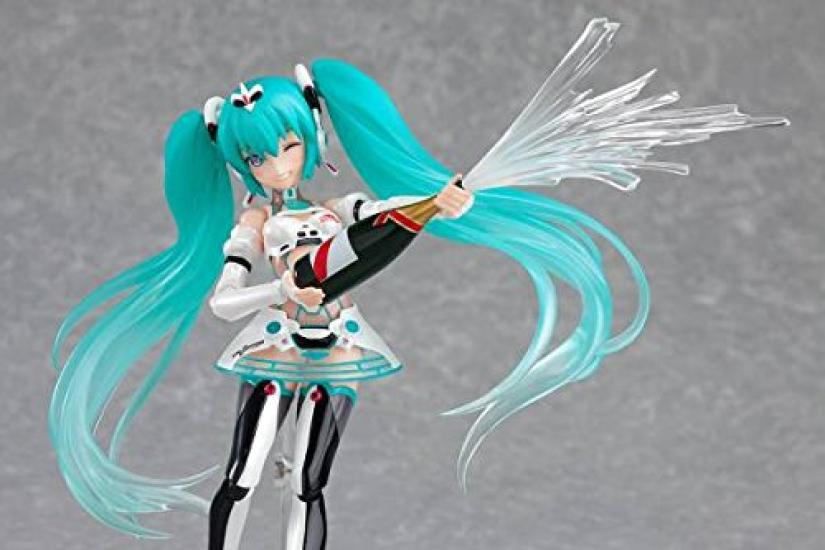 

Хатсунэ Мику Лимитированная версия Racing Miku 2012 figma, спонсированная Wonder Festival