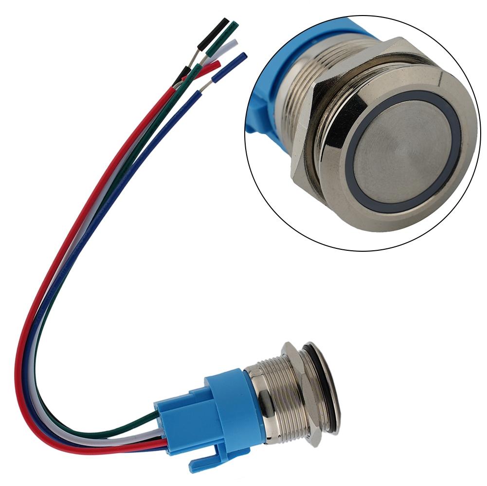 Pushbutton Switch Push Button Switch Ring LED 1NO1NC