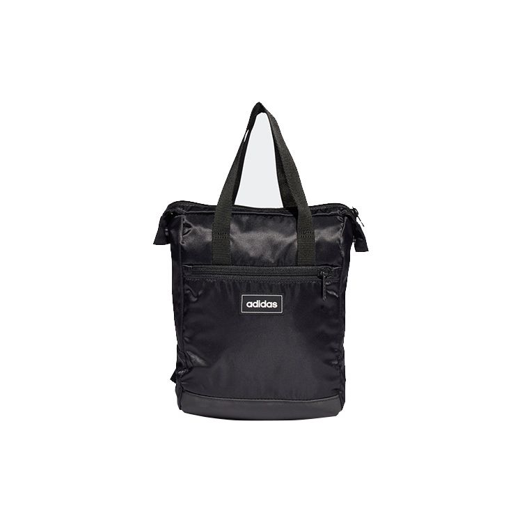 Adidas Neo Large Capacity Travel Sports Nylon Tote Backpack Unisex Backpack Black H34820 Black