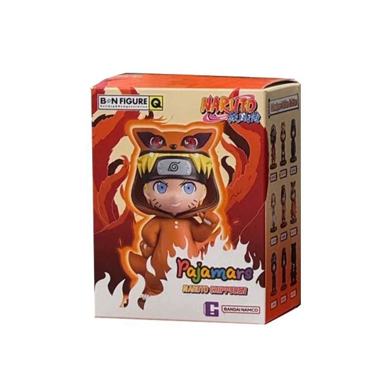 In Stock Bandai Naruto Pajamars Blind Box Chibi Pajama Style Figures Christmas Gifts Desktop Decoration Collection Trendy Toys