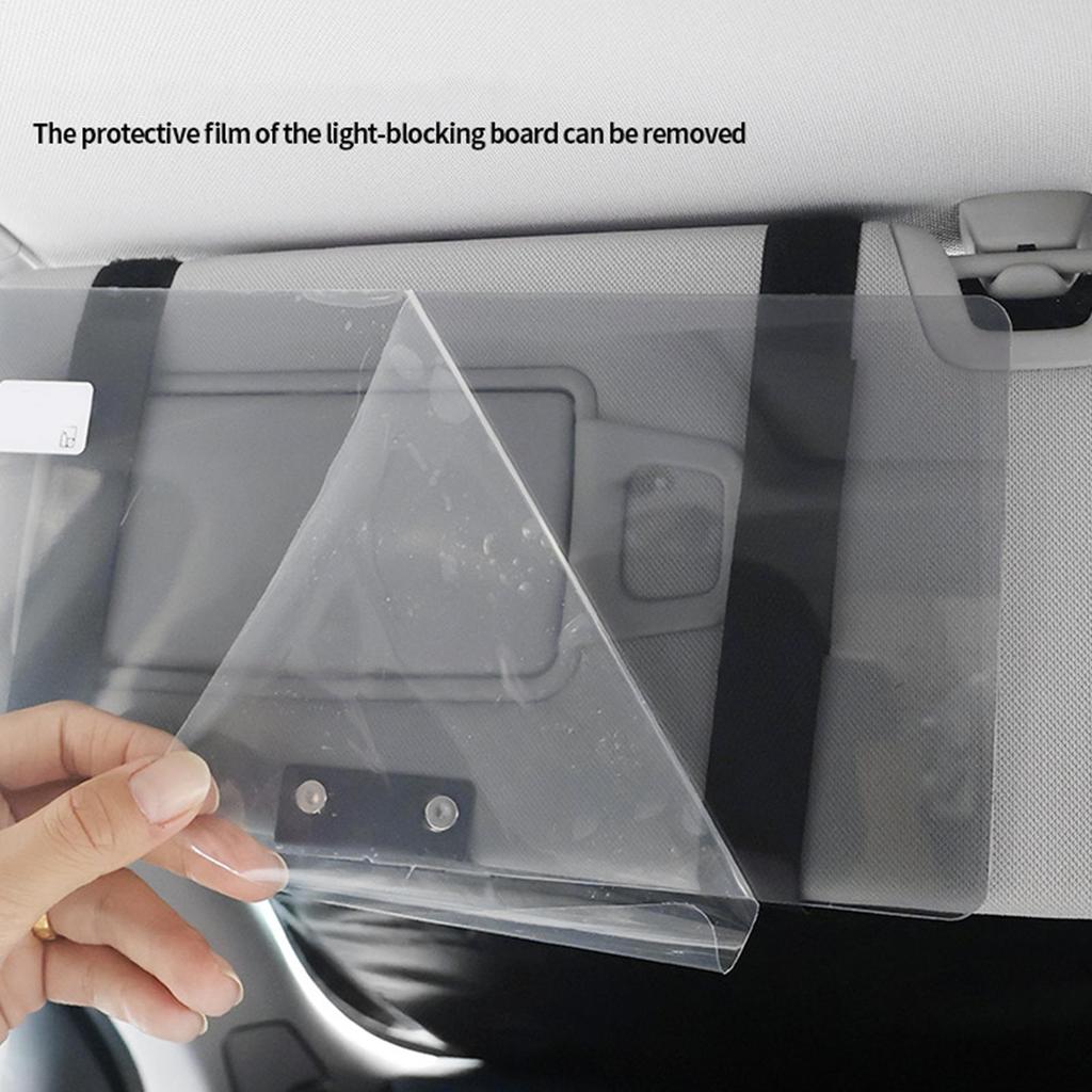 Car Sun Visor Extender With Card Storage Slots Sun Visor Extender Vehicles For Daily Drivers Road Trippers Women Men Morning