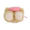 Sunlemon Fluffy Heart Bear Beige SS 7 x 6 x 10cm Stuffed Animal P-8962