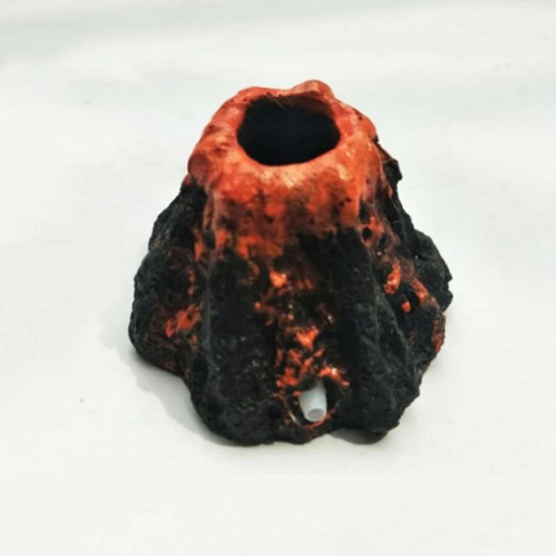 Volcanic Aquarium Stone For Decoration, Bubble Aerator For Precious Fish, ABS Volcanic Motor With Aeration Stone, 1 Piece