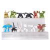 12 PZ/Set Treno Drago Mondo Nascosto Toothless Furia Mini Carino Personaggio Anime PVC Azione Collezionabile Figura Modello