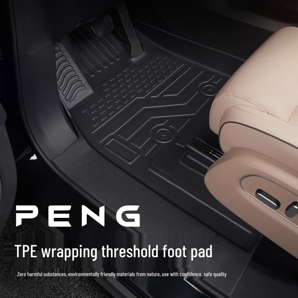 Xiaopeng X9 2024 TPE Full Coverage Floor Mats & Accessories