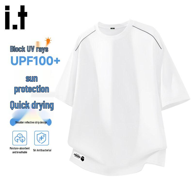 Fingercroxx IT Men s Quick-Dry Contrast Casual T-Shirt XXL