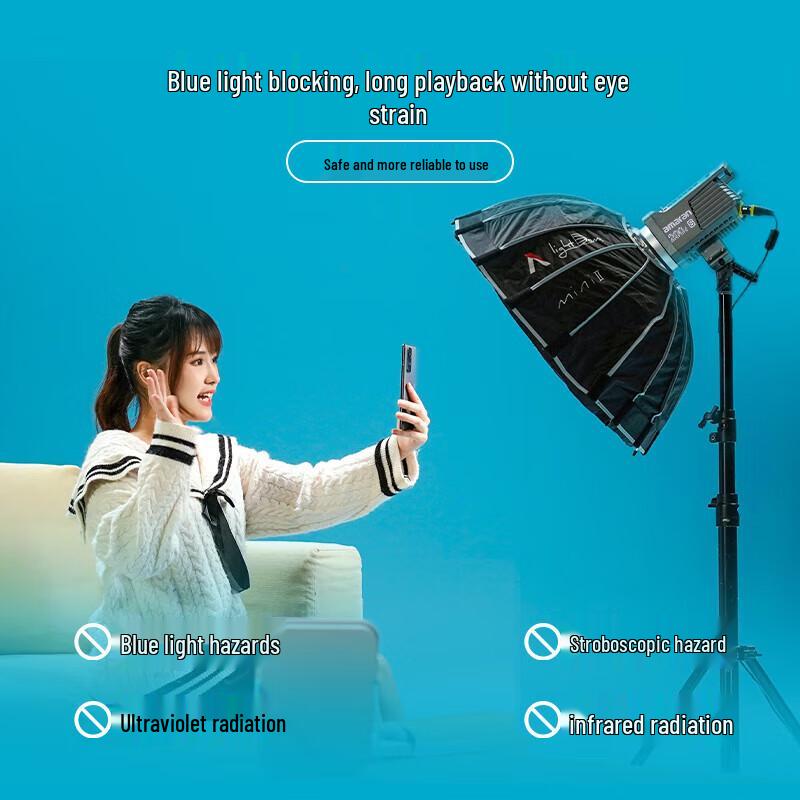 Aputure 200d S LED Video Light with 90cm Deep Parabolic Softbox Kit
