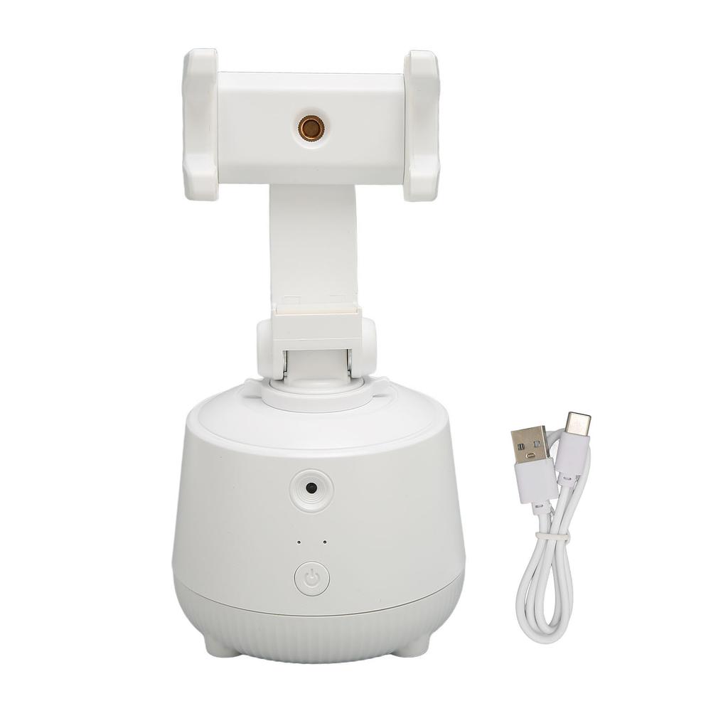 Uchwyt do śledzenia smartfona obracany o 360 stopni stabilizator do śledzenia nagrań na żywo telefon