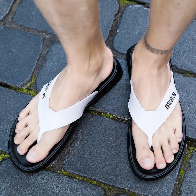 39-45 Summer Men's Flip-flop Sandals Men's Flip-flops Beach Shoes Men's Non-slip Slippers
