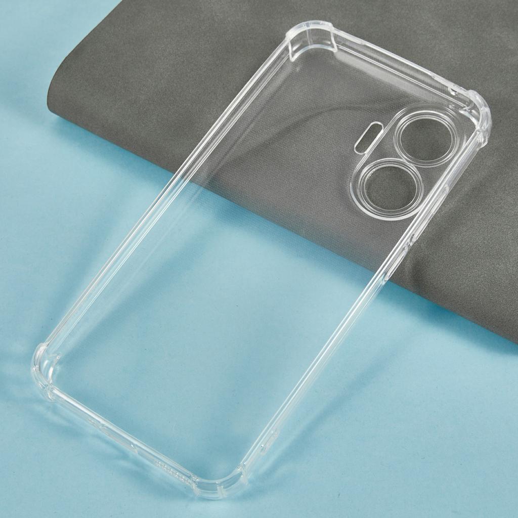 Etui na telefon Xiaomi Poco F7 5G/Redmi Turbo 4 Pro 5G Wzmocnione cztery rogi Odporne na upadki Przezroczyste etui z TPU