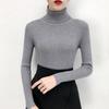 Pullover lavorati a maglia sexy sottili da donna Maglione autunno inverno dolcevita Maglioni femminili Abiti elasticizzati taglie forti