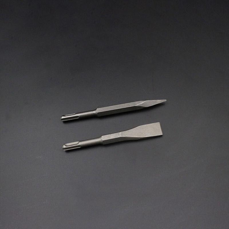 Hammer Rotary Advanced Chisel Bits Set Chrome Steel Tile Bull Point Chisel