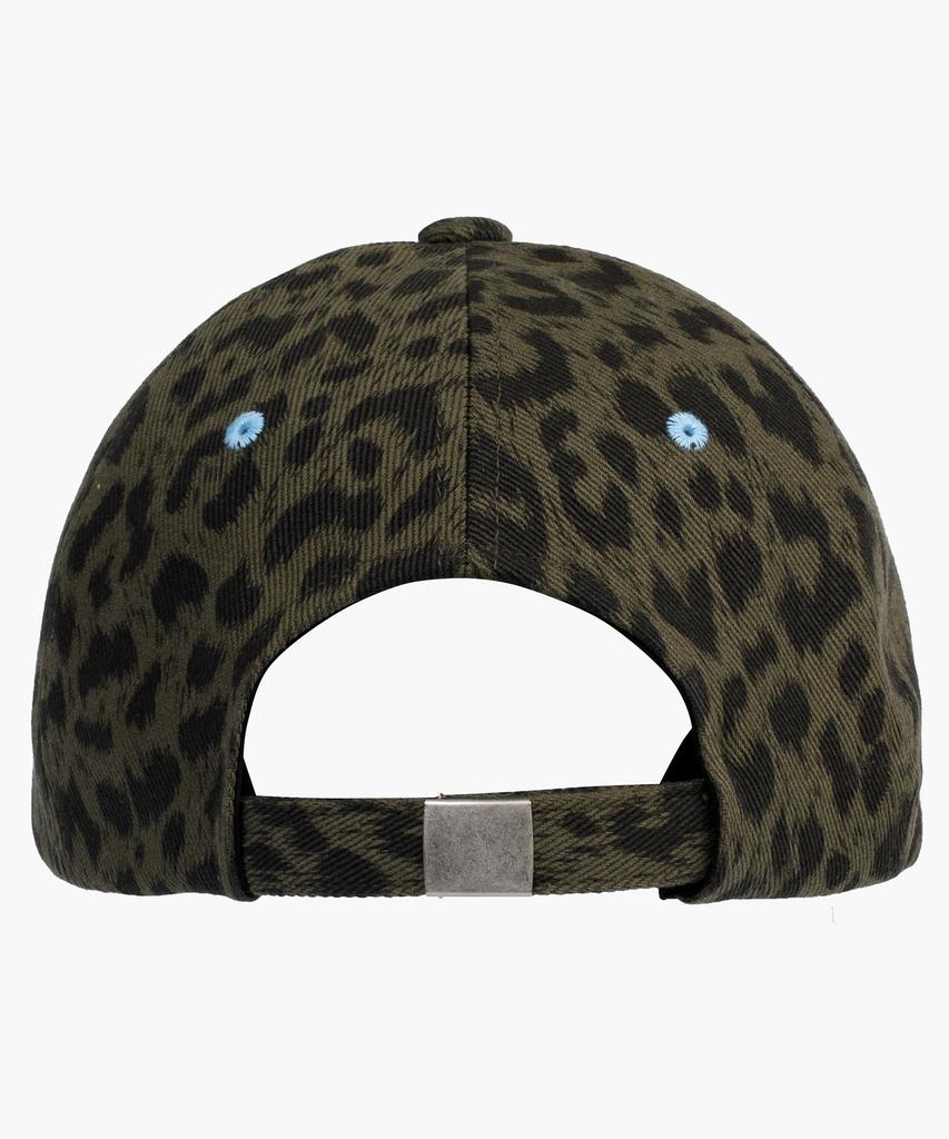Likkeullou Rc Rwl Leopard Ball Cap Khaki