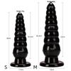 C117 Large Eight-Section Anal Plug for Erotic SM Stimulation and Flirting.