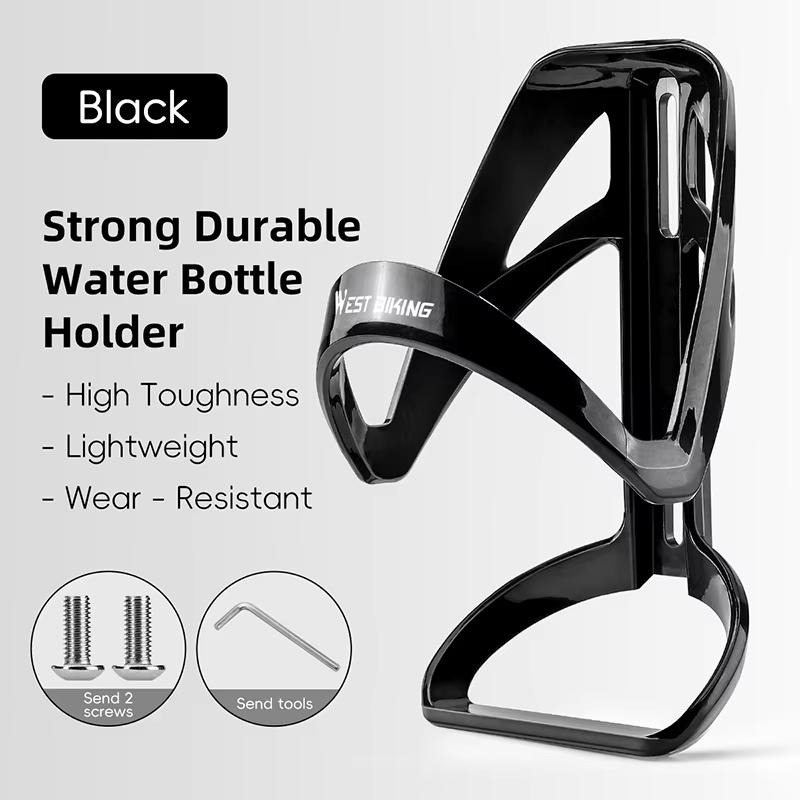 WEST BIKING Ultralight Bike Bottle Cage PC Bicycle Bottle Holder Mountain Folding Bike Cage Bracket Frame Mounting Bike Parts 6