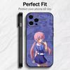 F-Future D-Diary Gasai Yuno Handyhülle Für iPhone17,16,15,14,13,12 Plus,Max Weiches Silikon Schwarze Hülle