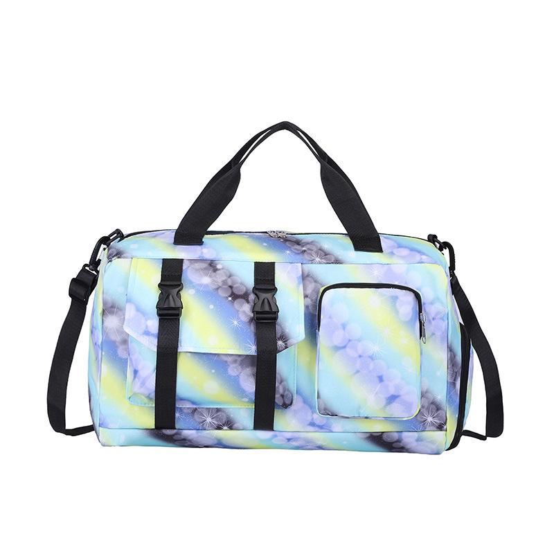Short-distance travel bag Women's lightweight and large-capacity business trip travel boarding bag Handheld luggage Swimming sports fitness bag