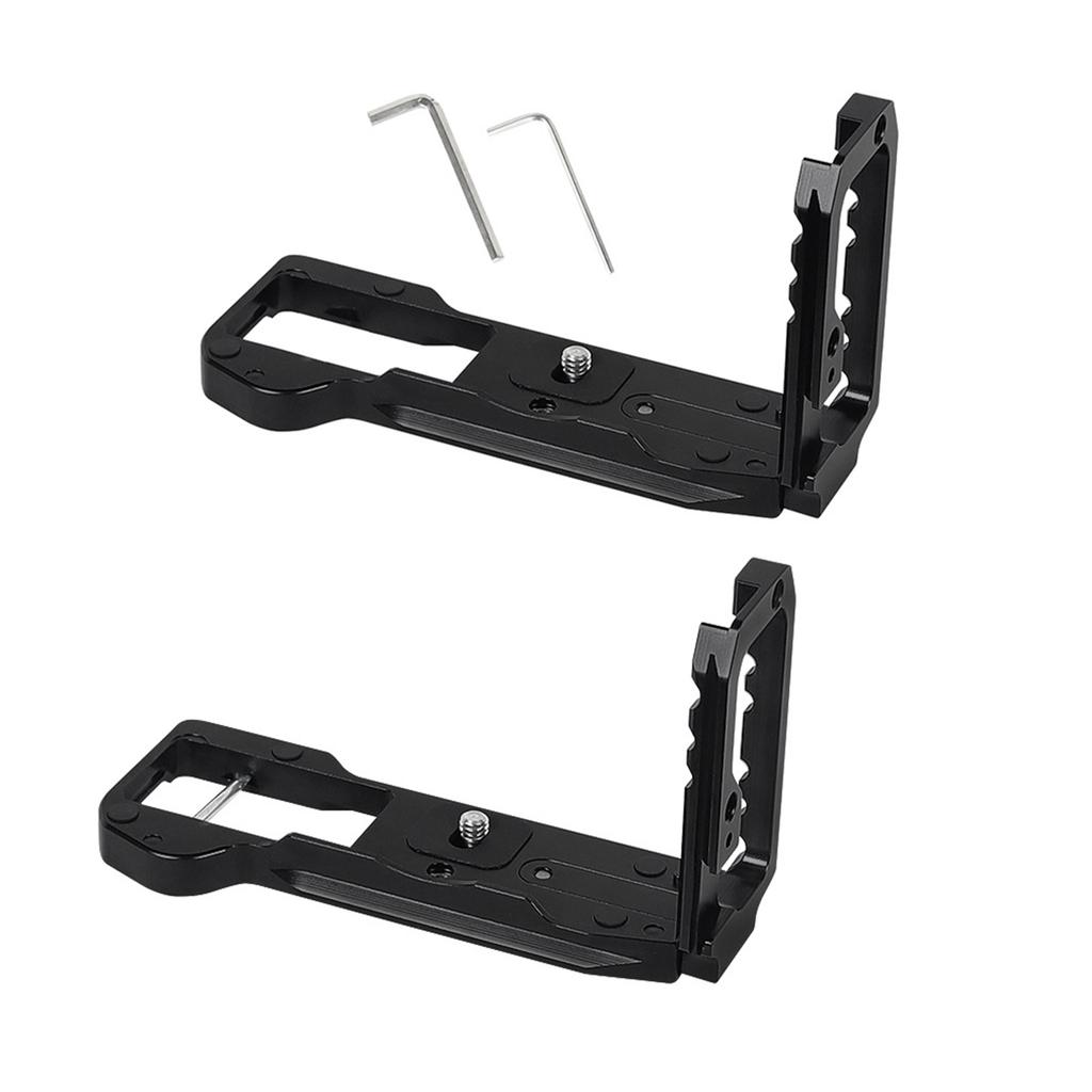 Vertical Quick Release L Plate Bracket Stretchable Hand Grip for XT5 Camera Tripod Mount Stabilizer Camera Holder