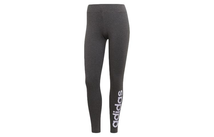 Adidas Knitted Sweatpants Women s Dark Heather Gray Moderate Slim Fit Pants FM6689 M