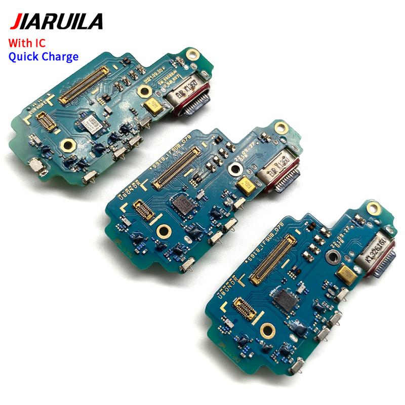 Connettore Dock Caricabatterie USB Porta di Ricarica Cavo Flessibile Microfono Per Samsung S22 S23 S24 Plus Ultra S21 Fe 5G S901B S906B S908B