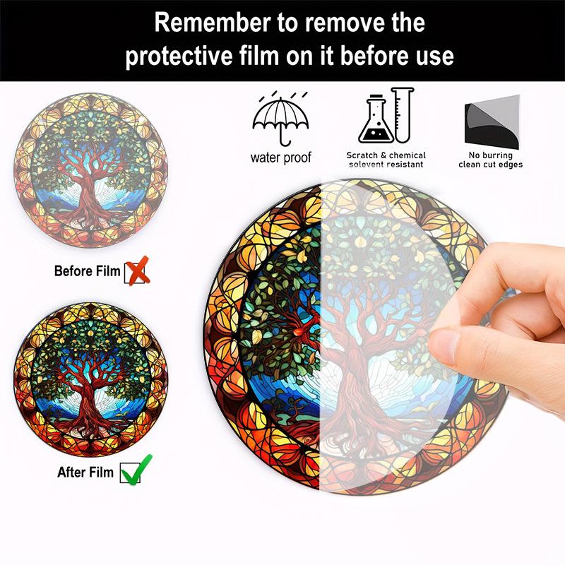 Abstract Style Life Tree Window Decoration Pendant