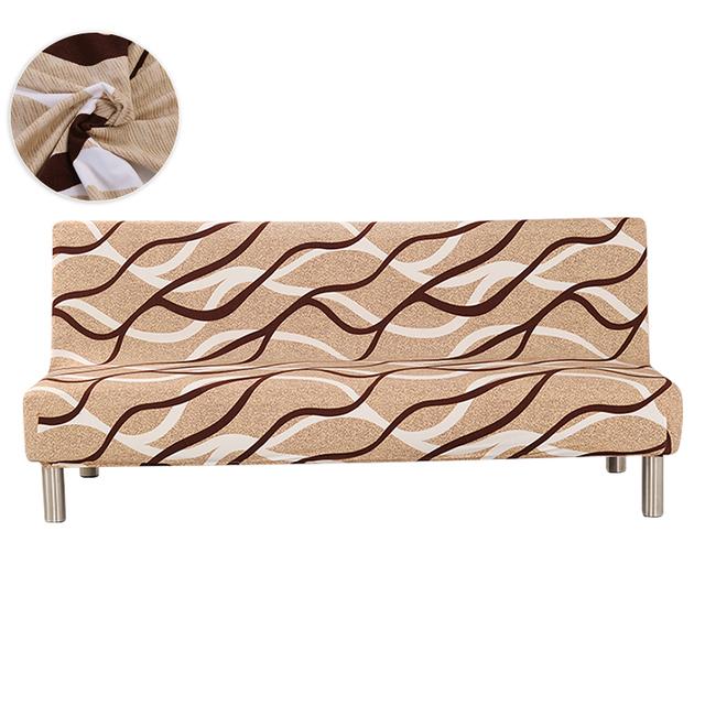 

Роскошный чехол для дивана с принтом для гостиной, эластичные тапочки, секционный чехол для дивана, безрукий чехол для дивана, легко разбирается Z 150-185CM