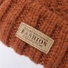 2Pcs Korean Style Neck Guard Hat Set Thicken Warm Scarf Trendy Knitted Hat Scarf  Winter Autumn
