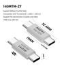 PD140W USB4.0 Type C to USB C Fast Charging Adapter Converter 40Gbps Data Sync Connector 8K@60Hz USB C OTG Adapter for MacBook