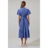 Summer New Vintage Irregular Striped Loose Knee-Length Dress