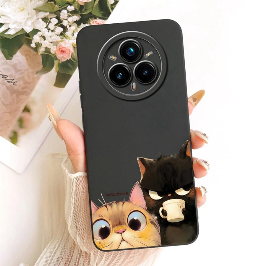 Für Realme 14 Pro Hülle 14Pro+ Cover Kaninchen Silikon Weiche Rückseite Für Realme14 Pro Plus RMX5051 Handyhülle Schutzhülle