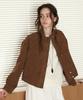 Yuppe Suede Blouson Jacket_Brown
