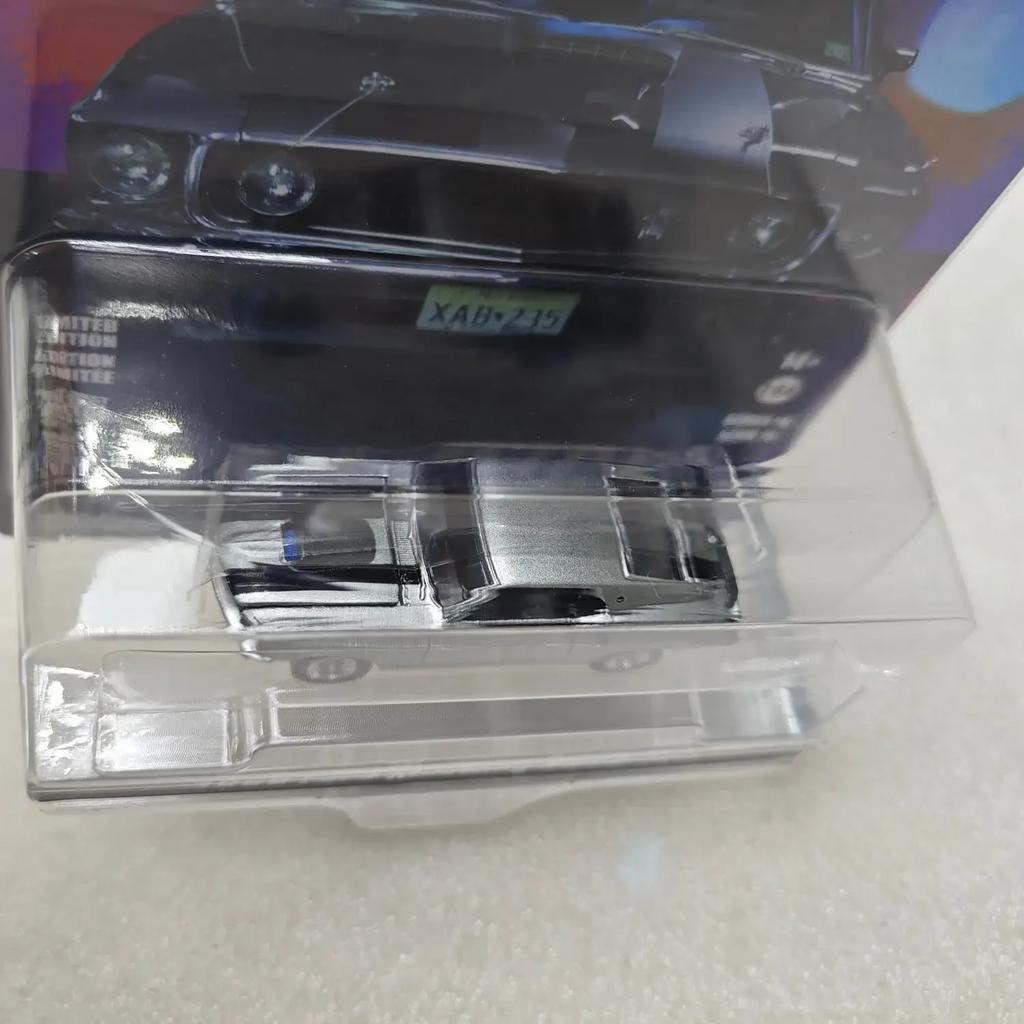 GreenLight 1:64 John Wick 1969 Ford Mustang Boss 429 High Simulation Car Model Collectible Toy Gift Souvenir Display Ornament