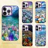 Colorful Stones Phone Case For iPhone 17 16e 16 15 14 13 12 Pro Max X XR XS MAX Back Cover