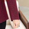 Spring Women's Coat Year Old 0 Old Lady Clothes Stand-up Collar Top