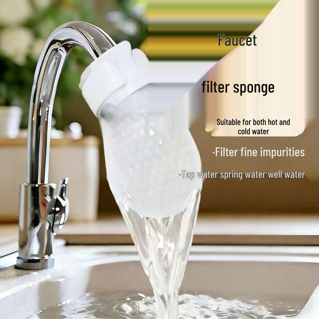 Disposable Splash-Proof Kitchen Faucet Filter