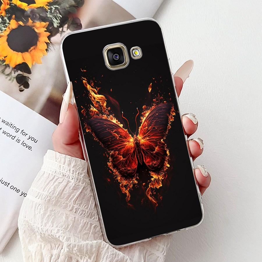 Für Samsung A3 2016 Hülle Galaxy A3 2017 Rückseite Cartoon Dünn Weiches Silikon Funda für Samsung A310F A320F Stoßfest Capa