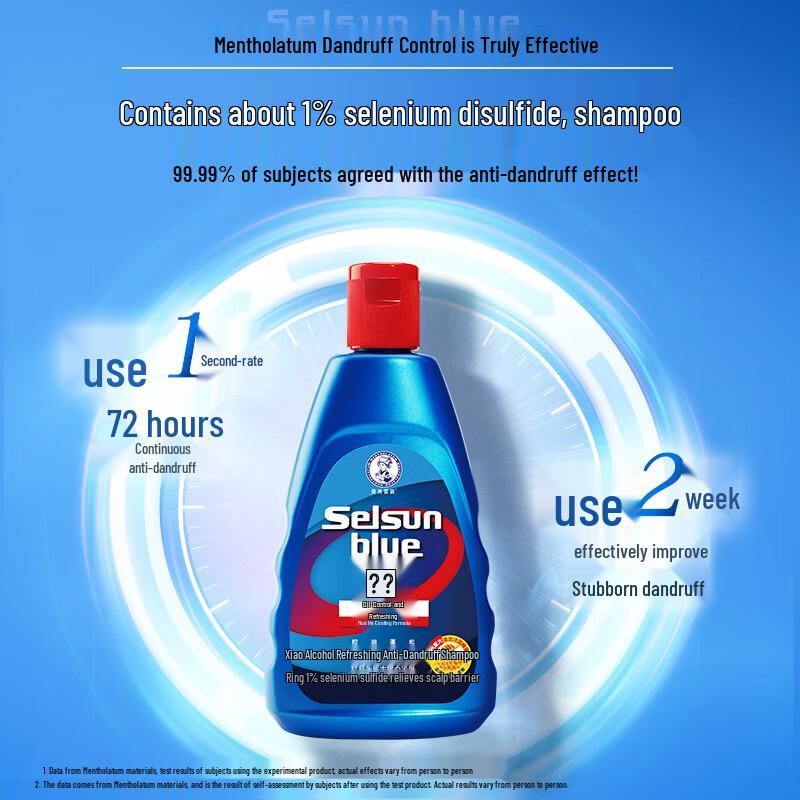 Mentholatum Selsun Blue Fresh Anti-Dandruff Shampoo