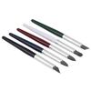 5pcsCelsiusset Silicone Soft Head Clay Pottery Moulding Pen   Craft Tool (Large)