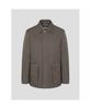 Beanpole Men Detachable Short Hunting Coat Brown (Bc5130Cp1D)