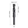 2pcs 15/18/28/35/mm Twist Drill Bits Black Nitride Coated HSS-6542 with 1/2" Reduced Shank
