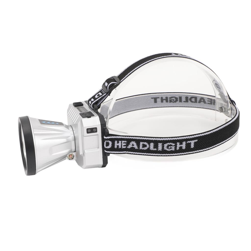 High Power Headlamp Rechargeable Super Bright LED Adjustable Angle Portable Outdoor Waterproof for C