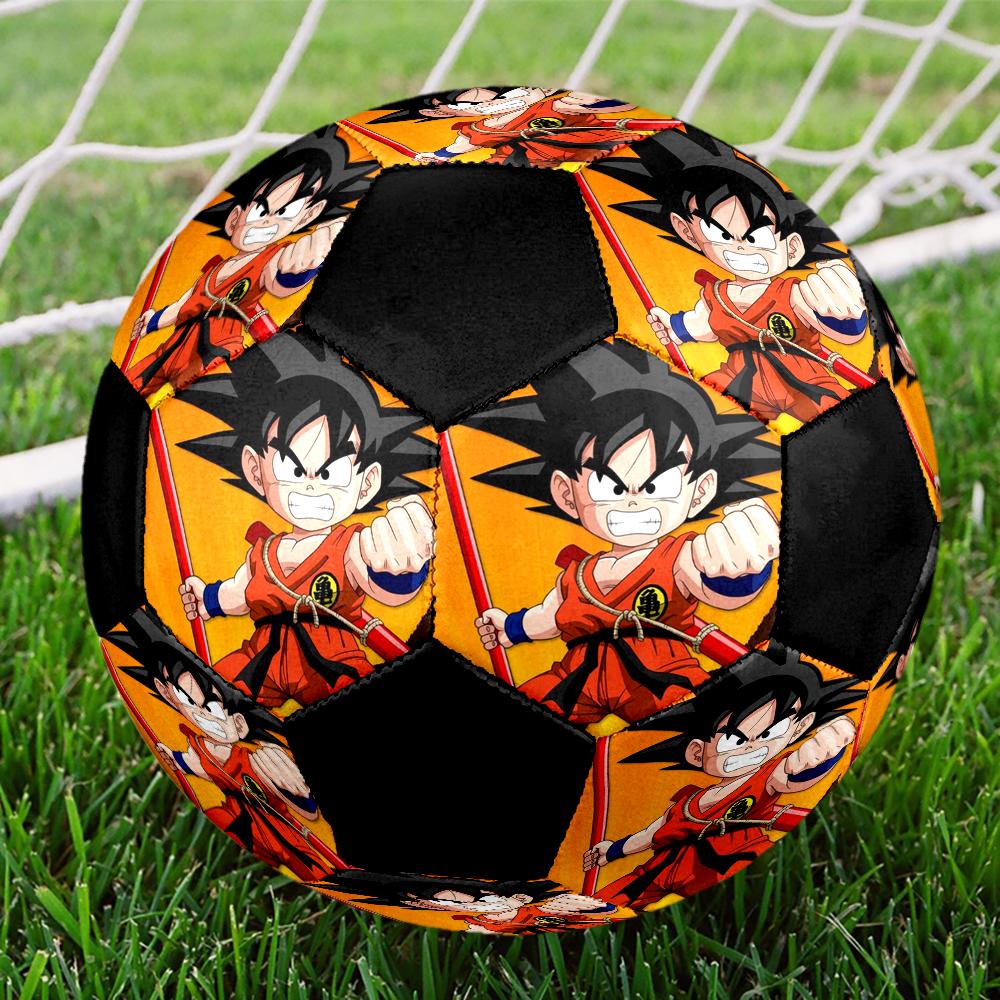 DRAGON BALL Indoor Soccer Ball Colorful Machine Stitched PVC Size 5 Team Training Competition Ready Durable High-Bounce Cool Sports Gift