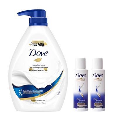 Deep Nourishing Shower Milk & Shampoo Set