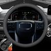 14.5-15" 37-38cm Car Steering Wheel Cover Genuine Leather Car Accessories for All Car