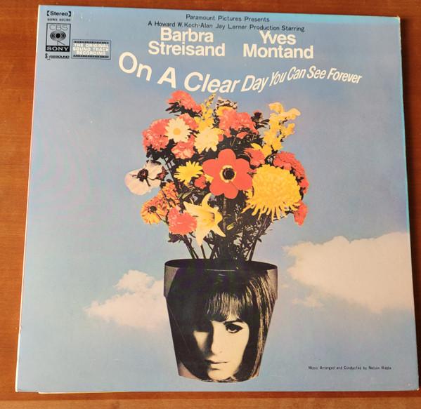 

LP Record OST, BARBRA STREISAND, YVES MONTAND - On A Clear Day You Can See Forever SONX60190 CBS SONY 1970 Japan Soundtracks & Musicals Used