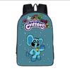 Smiling Critters Horror Bobby Smiling Animals Student Bag Kids Backpack