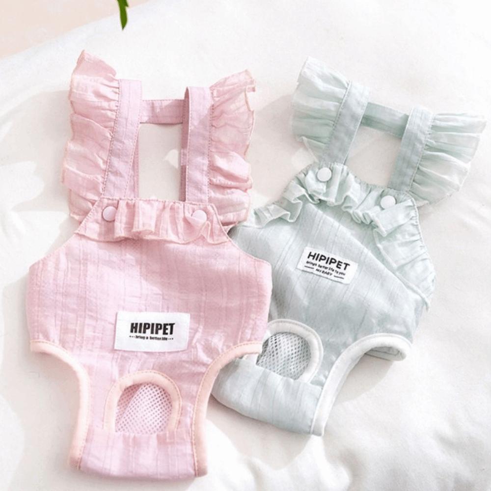 Solid Color Dog Physiology Pants Thin Summer Pet Pants Pet Accessories Pet Jumpsuit  Outdoors