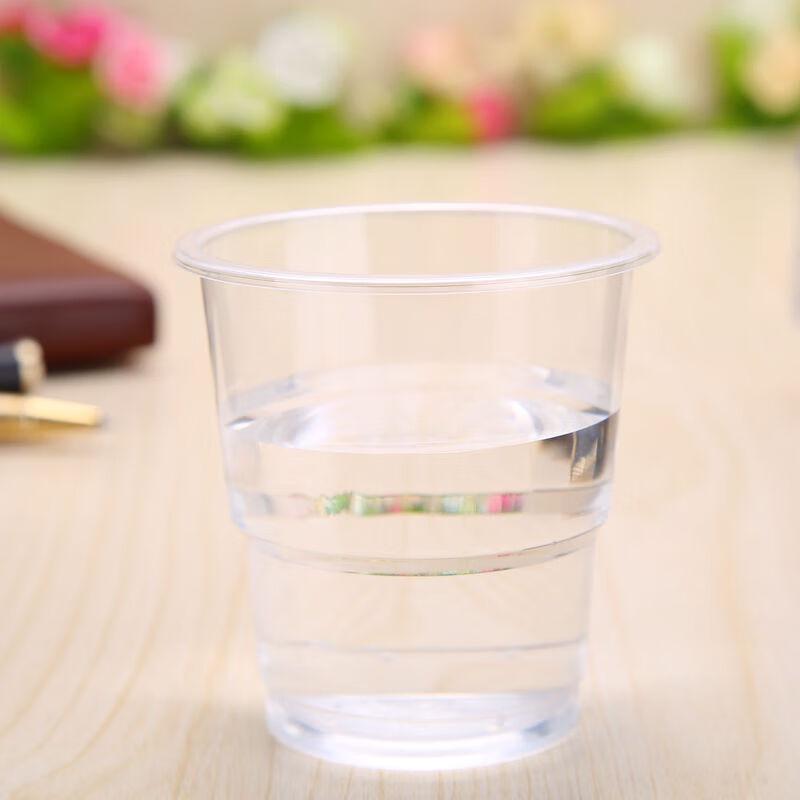 Ally Disposable Heavy Duty Transparent Plastic Cups