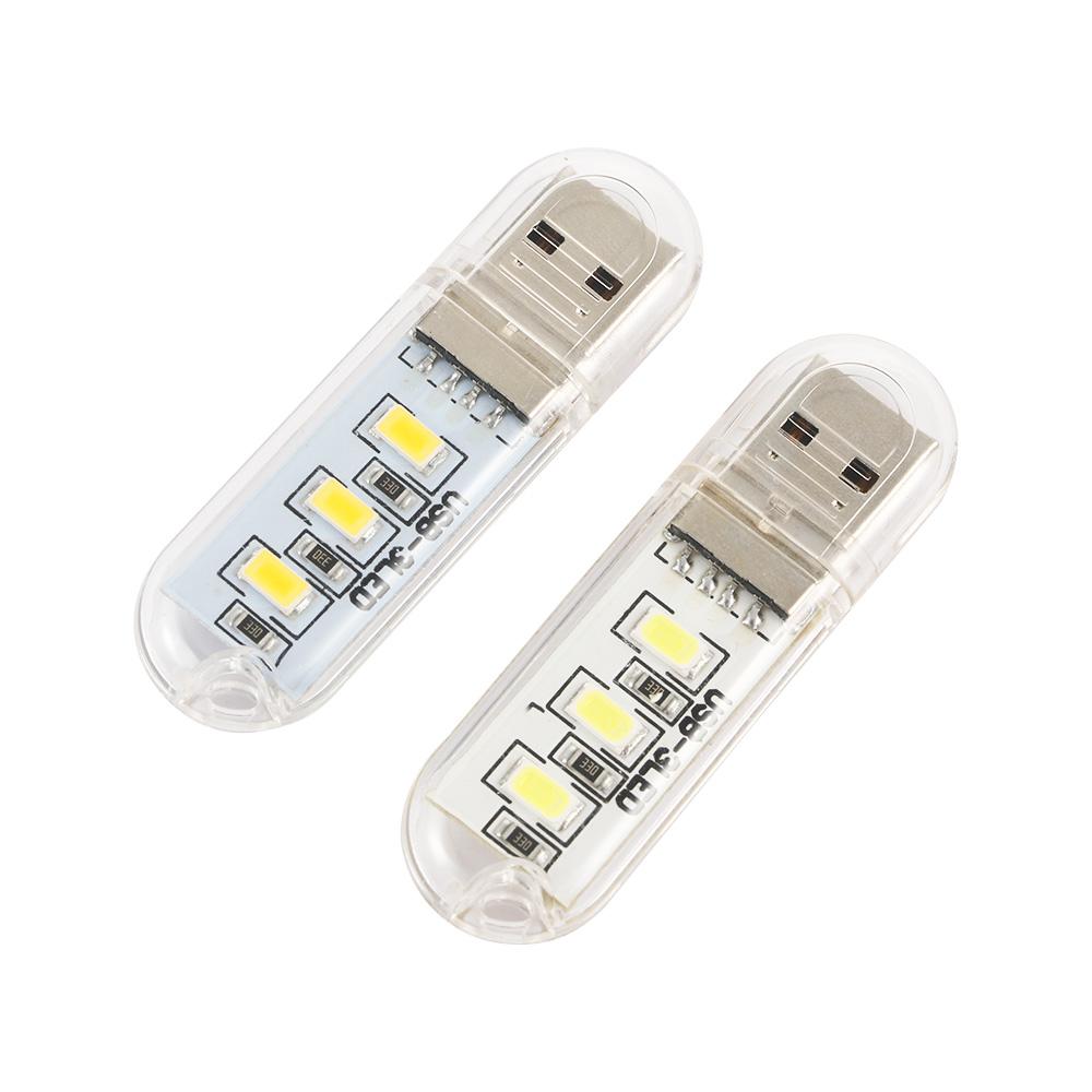 Mini USB Light 5V Power 8LEDs 3LEDs USB LED Lights Reading Book Lamp USB Night Light Book Light